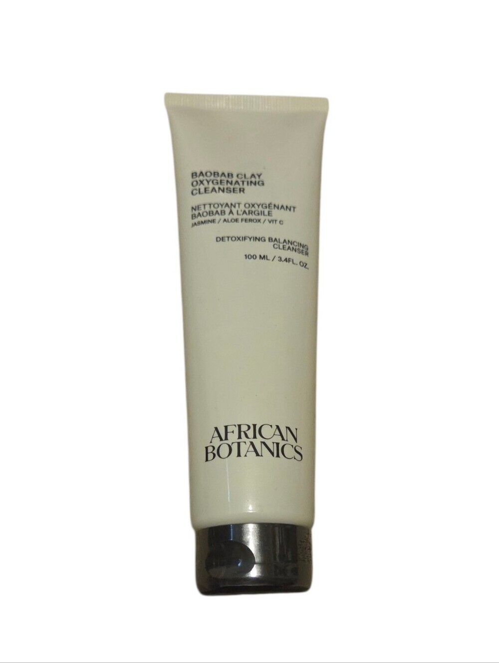 African Botanics Baobab Clay Oxygenating Cleanser 100ml / 3.4 fl oz